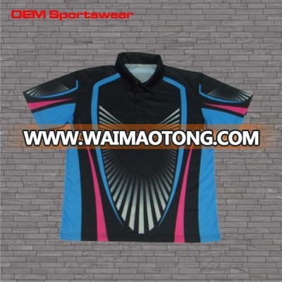 sublimation bowling shirts custom sport t shirt